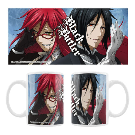 Black Butler Grell & Sebastian Ceramic Mug