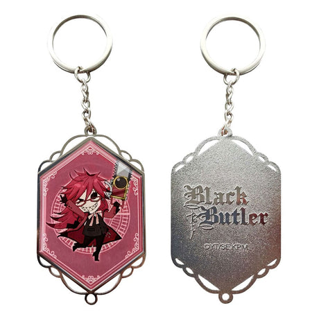 Black Butler Grell Sutcliff PVC Keychain - Sakami