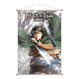 Levi Ackermann Attack on Titan Wallscroll, 60x90cm - Sakami