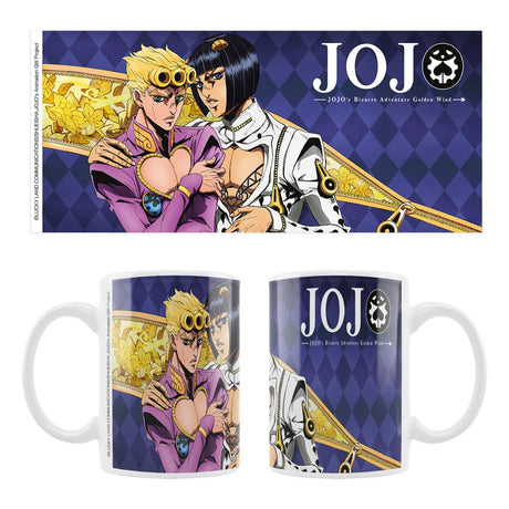 JoJo's Bizarre Adventure Part 5: Golden Wind Ceramic Mug - Giorno & Bruno