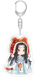 Grandmaster of Demonic Cultivation: Lan Wangji Chibi Style Acrylic Keychain