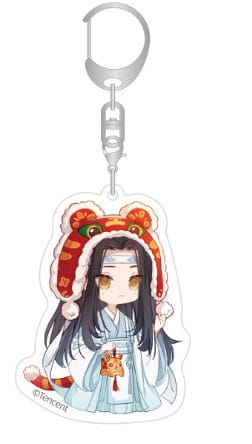 Grandmaster of Demonic Cultivation: Lan Wangji Chibi Style Acrylic Keychain