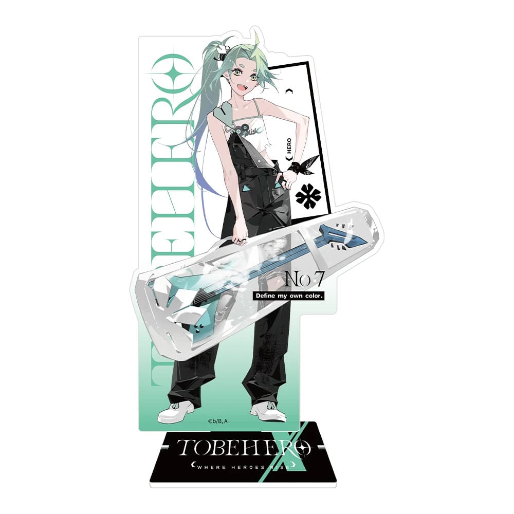 To Be Hero X Lucky Cyan Acrylic Stand Figure, 17 cm