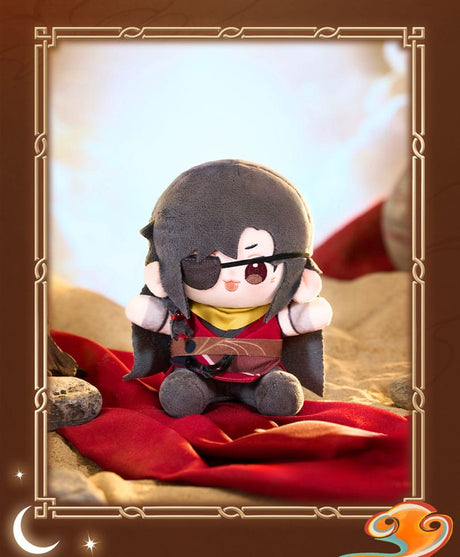 Heaven Official's Blessing Ming Yue Lan Series: Hua Cheng Chibi Plush Figure, 15cm