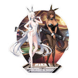 Goddess of Victory: Nikke Acrylic Diorama 18 cm Blanc & Noir