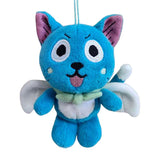 Fairy Tail Happy 10cm Plush Figure & Keychain