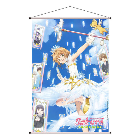 Cardcaptor Sakura Clear Card Wallscroll - Sakura Kinomoto 60 x 90 cm