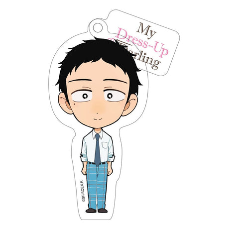 My Dress-Up Darling Acrylic Keychain - Wakana Chibi Style, 8 cm