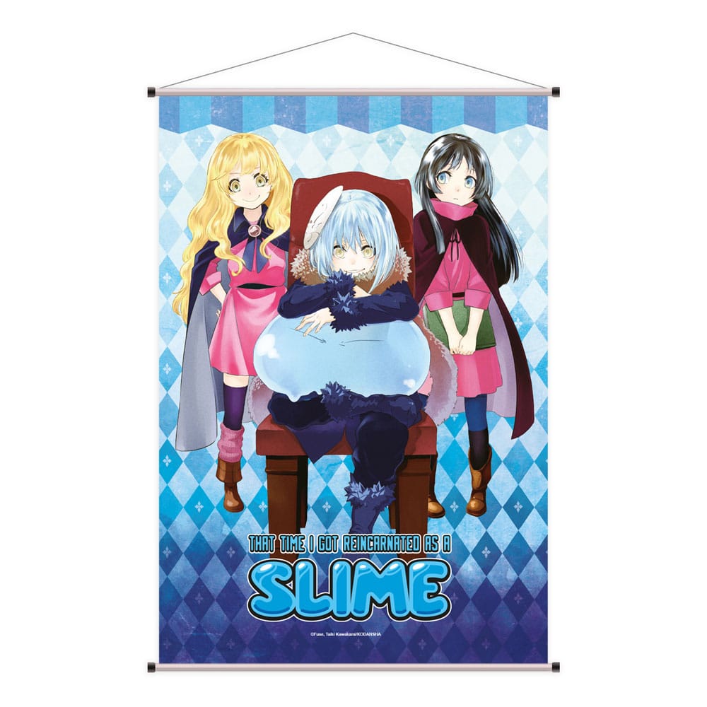 That Time I Got Reincarnated Wallscroll Rimuru, Alice, Chloe 60x90cm