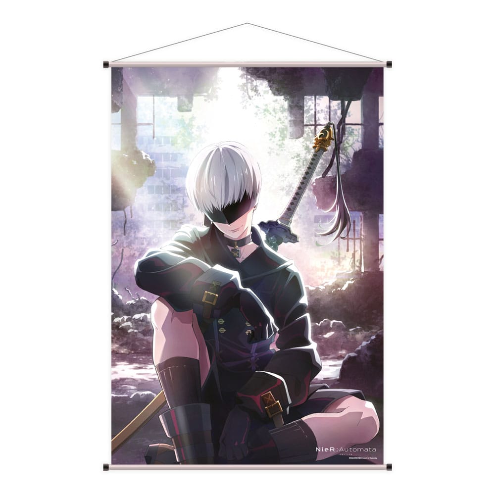 NieR: Automata Ver. 1.1a 60 x 90 cm Wallscroll Featuring 9S