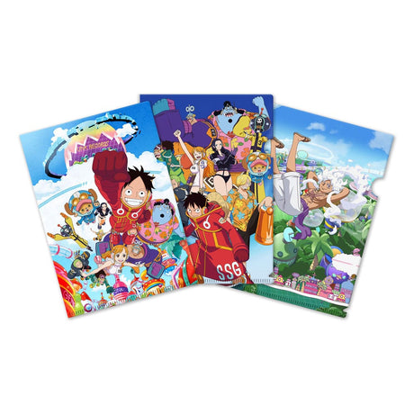 One Piece Sakami Merchandise Clearfile 3-Set: Egghead Saga Collection