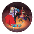 One Piece Official Paper-Parasol - Monkey D. Luffy & Yamato