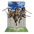 Attack on Titan Acrylic Diorama - Eren, Mikasa & Armin, 20 cm