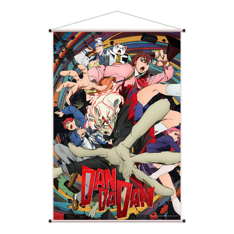 Dandadan Okarun & Friends High Quality 60x90cm Wallscroll