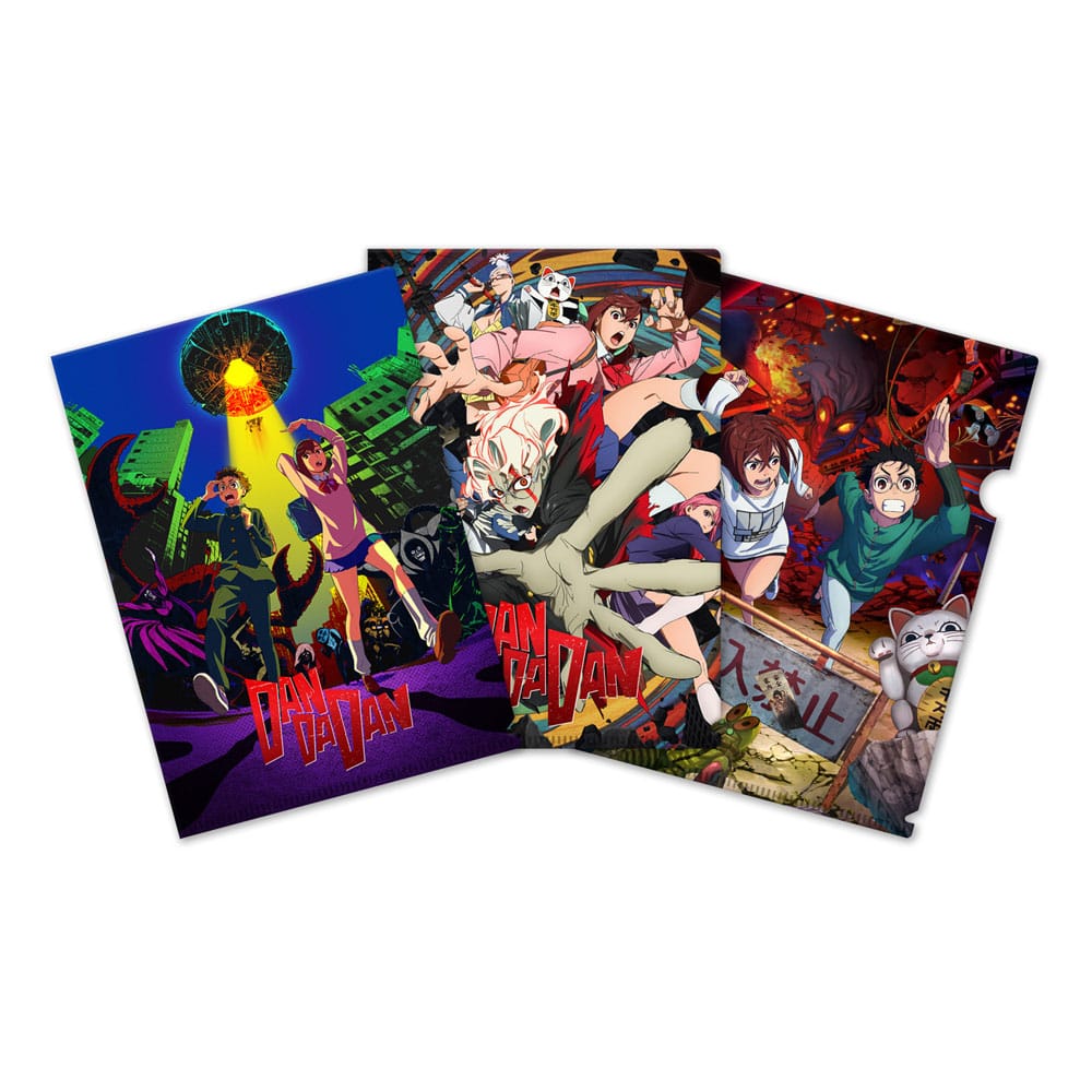 Dandadan 3-Set Clearfiles | Collectible Sakami Stationery