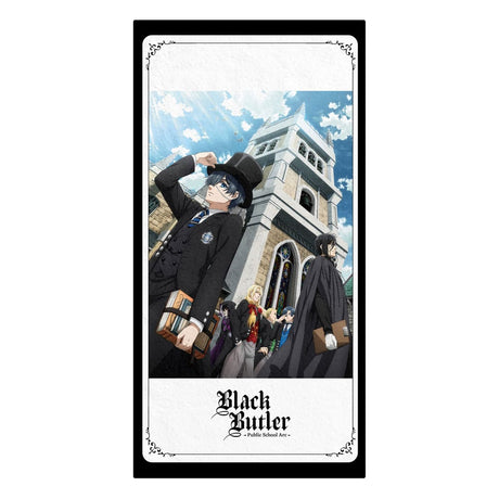 Black Butler: Ciel & Sebastian Public School Arc Towel (150 x 75 cm)