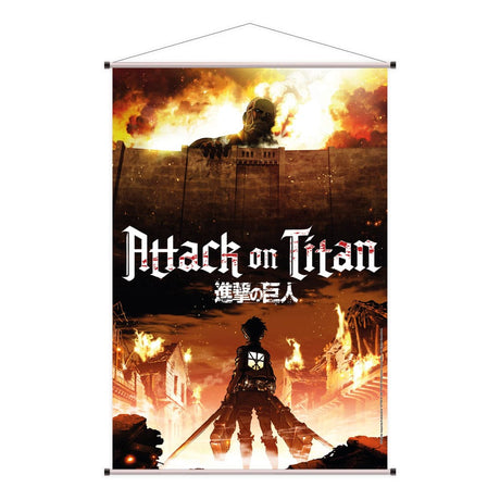 Attack on Titan Wallscroll Colossal Titan, 60x90 cm, Sakami