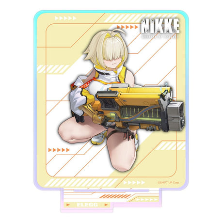 Goddess of Victory: Nikke Crouching Series Holographic Acrylic Stand 14 cm
