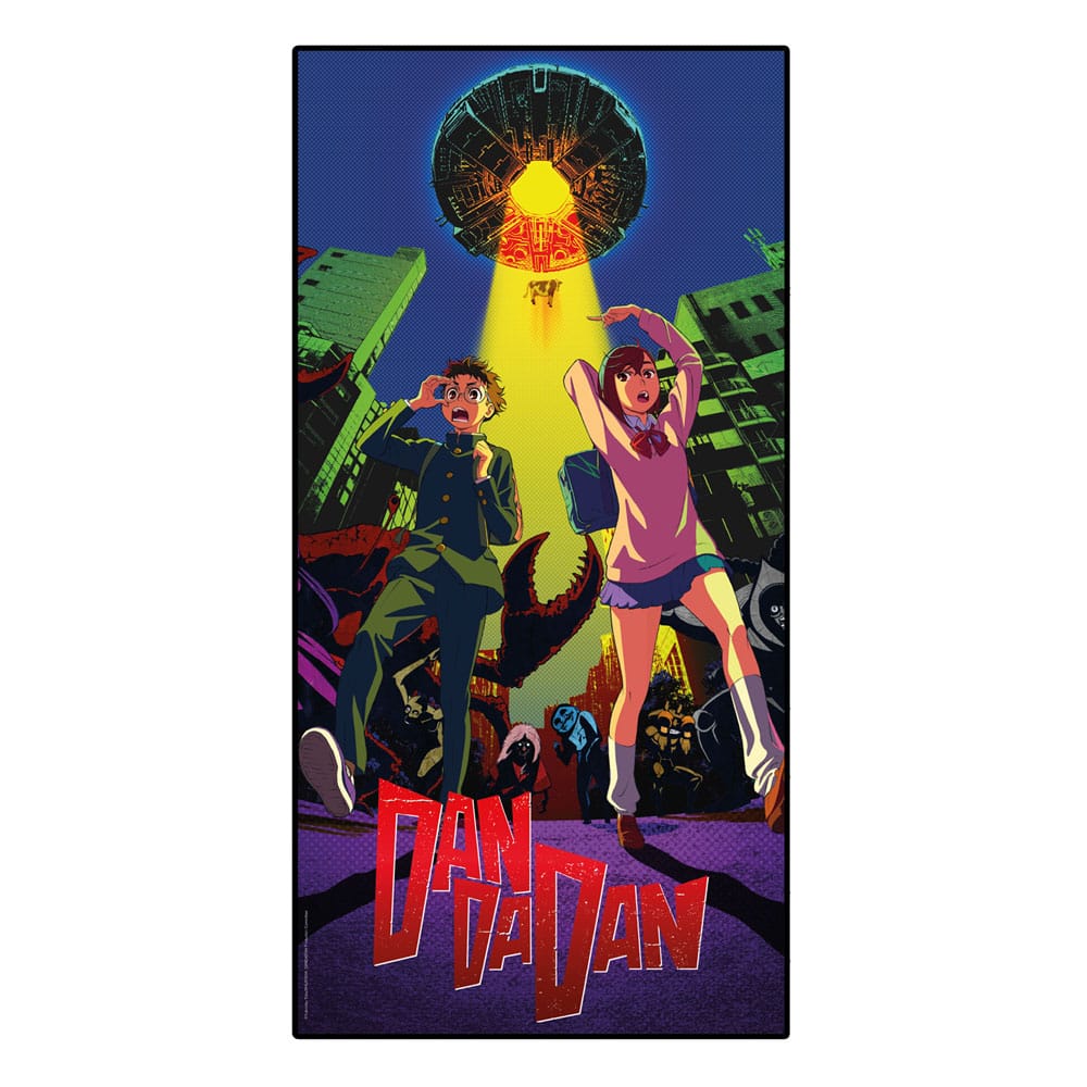 Dandadan Okarun & Momo 150 x 75cm Paranormal Invasion Towel