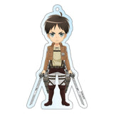 Attack on Titan Holographic Eren Acrylic Keychain - 8 cm