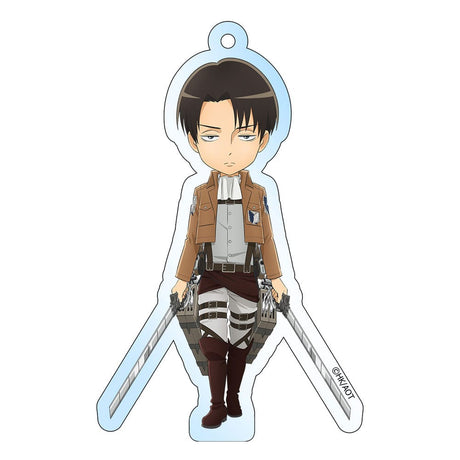 Attack on Titan Levi Holographic Acrylic Keychain