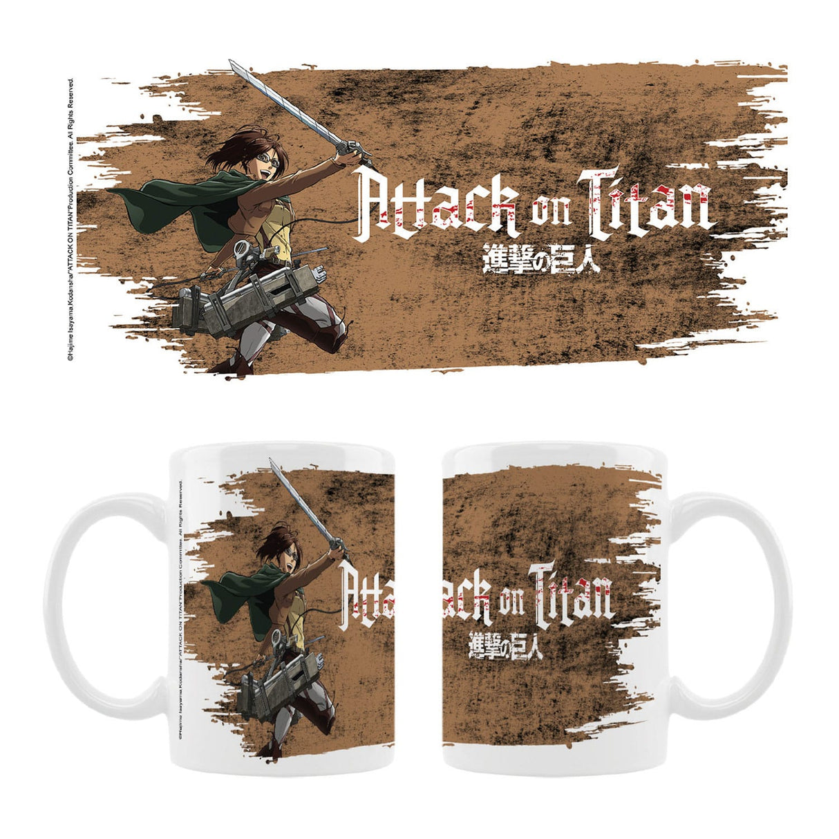 Attack on Titan Hange Ceramic Mug
