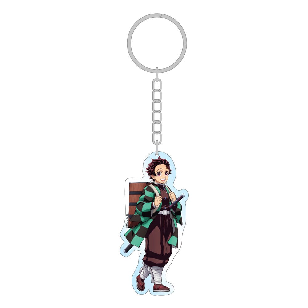 Demon Slayer: Kimetsu no Yaiba Holographic Tanjiro Acrylic Keychain