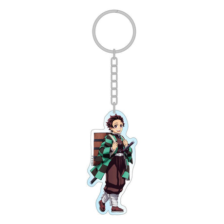 Demon Slayer: Kimetsu no Yaiba Holographic Tanjiro Acrylic Keychain