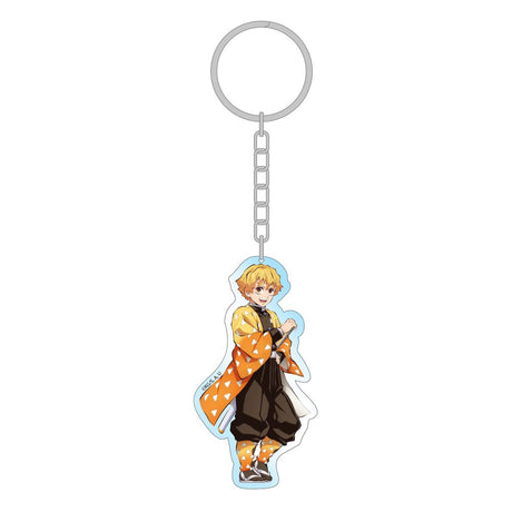 Demon Slayer: Kimetsu no Yaiba Zenitsu Holographic Acrylic Keychain, 7 cm