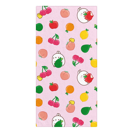 Molang Fruits High-Quality Microfibre Towel (35 x 75 cm)
