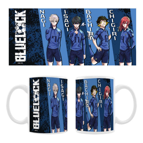 Blue Lock Ceramic Mug: Nagi, Isagi, Bachira & Chigiri