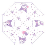 Sanrio Kuromi Transparent Cane Umbrella - Official Sakami Merchandise