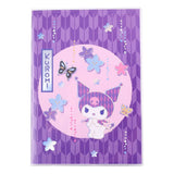 Sanrio Kuromi Japanese Holographic Checkered Notebook