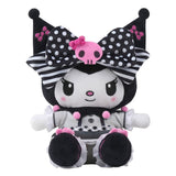 Sanrio Pink Black Party Kuromi Plush Figure - 35 cm
