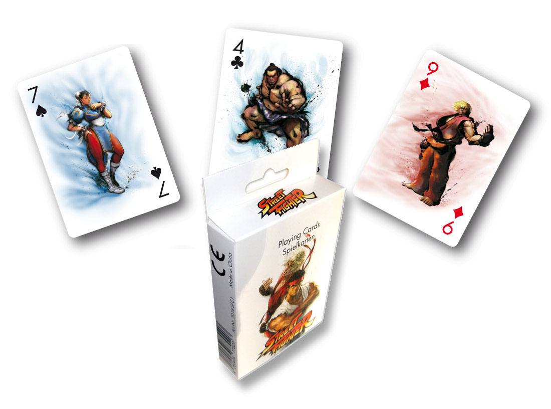 Street Fighter Character Playing Cards - Set of 54