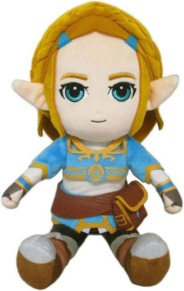 The Legend of Zelda: Breath of the Wild Zelda Plush Figure, 28 cm
