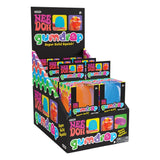 NeeDoh Gumdrop Neon Squeeze Figures Display (6)