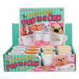 Pup in a Cup Squeeze Figures Display - Pack of 12