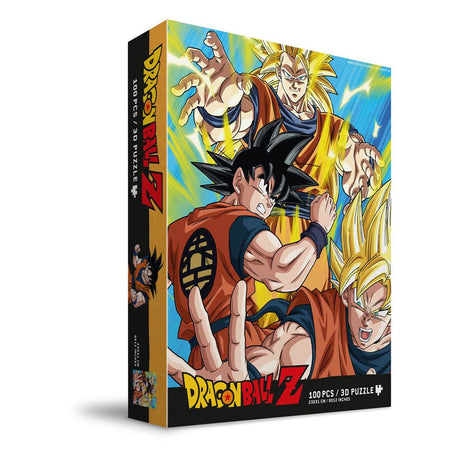 Dragon Ball Z Goku Saiyan 3D-Effect Jigsaw Puzzle (100 pieces)