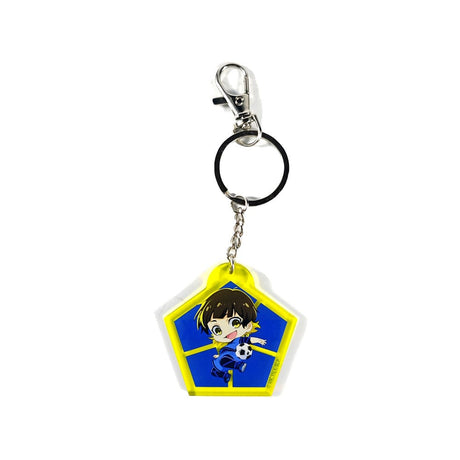 Blue Lock Meguru Rachira Chibi Acrylic Keychain | SD Toys 5 cm