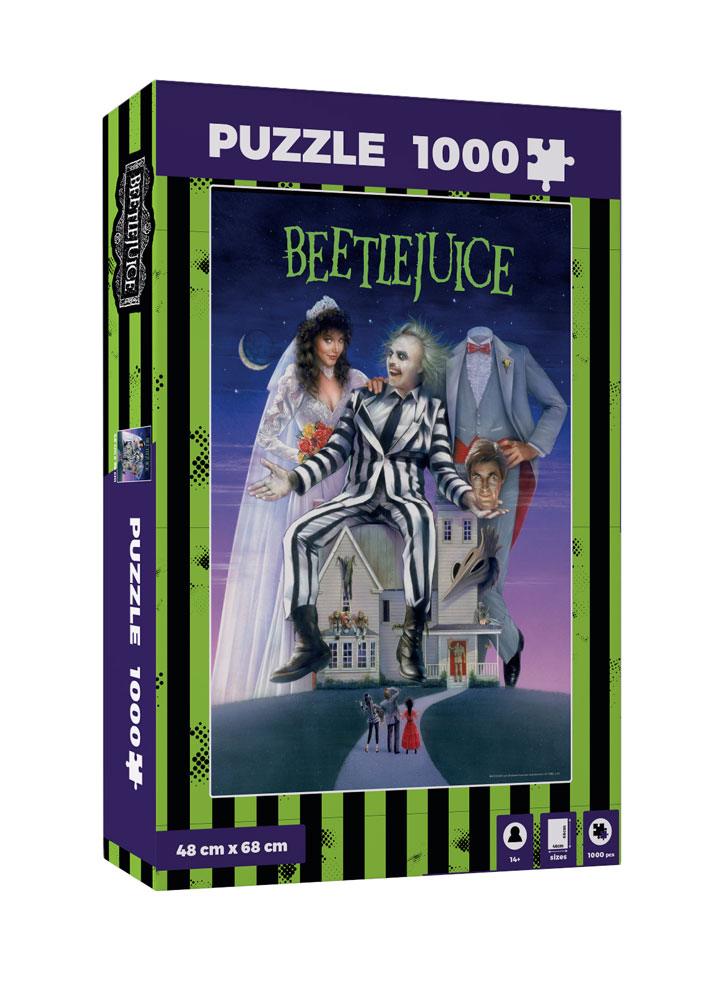 Beetlejuice Movie Poster 1000-Piece Jigsaw Puzzle by SD Toys