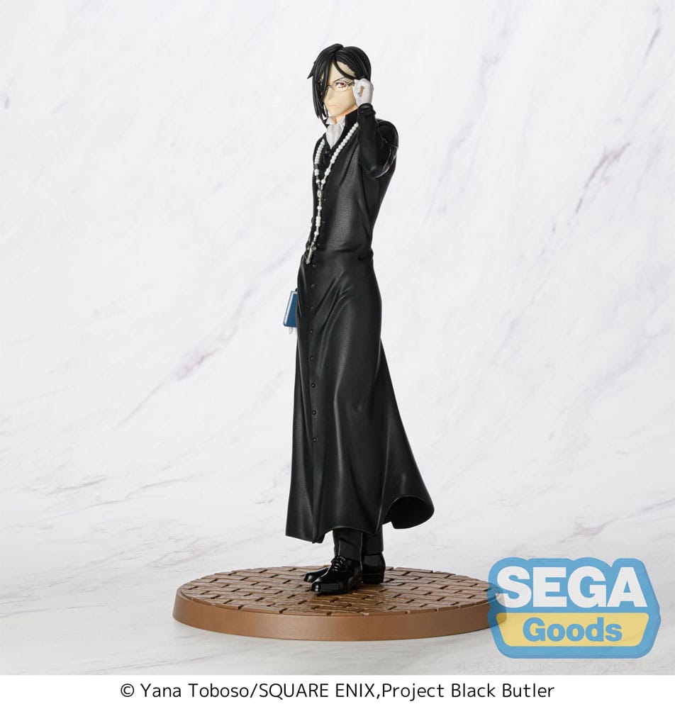 Black Butler: Sebastian Michaelis Luminasta 22cm PVC Statue