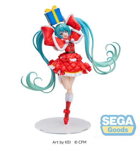 Hatsune Miku Luminasta Christmas 2024 PVC Statue, 19 cm