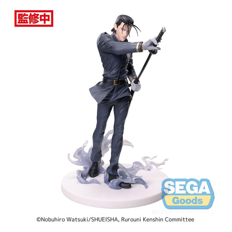 21cm Rurouni Kenshin Luminasta PVC Statue - Hajime Saito