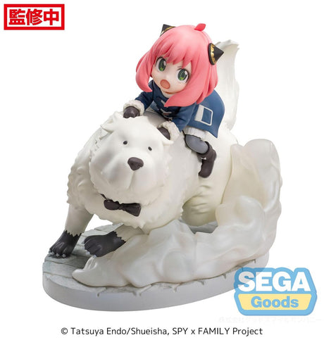 Spy x Family Anya & Bond Forger Luminasta 16cm PVC Statue