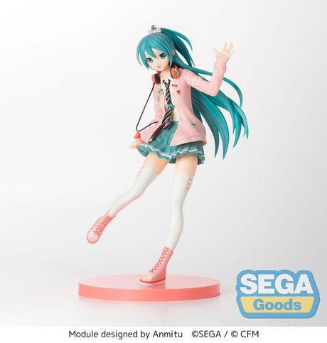 Hatsune Miku Ribbon Girl 24cm PVC Statue from Project DIVA Arcade