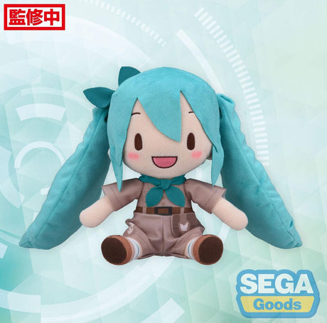 Hatsune Miku Petite Plush Figure - Going Out Zoo Version