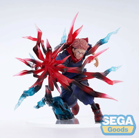 Jujutsu Kaisen Yuji Itadori Black Flash Luminasta PVC Statue, 16 cm