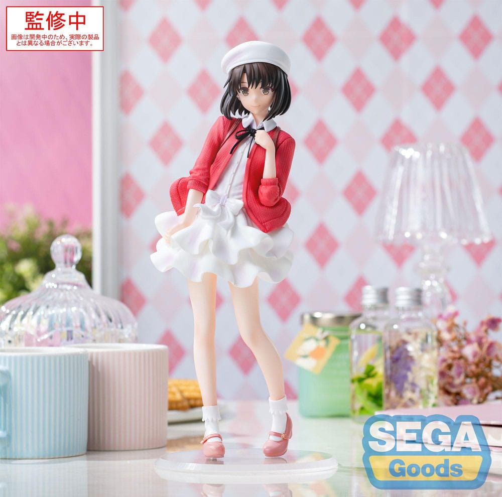 Saekano the Movie: Finale, Megumi Kato Plain Clothes PVC Statue, 22 cm