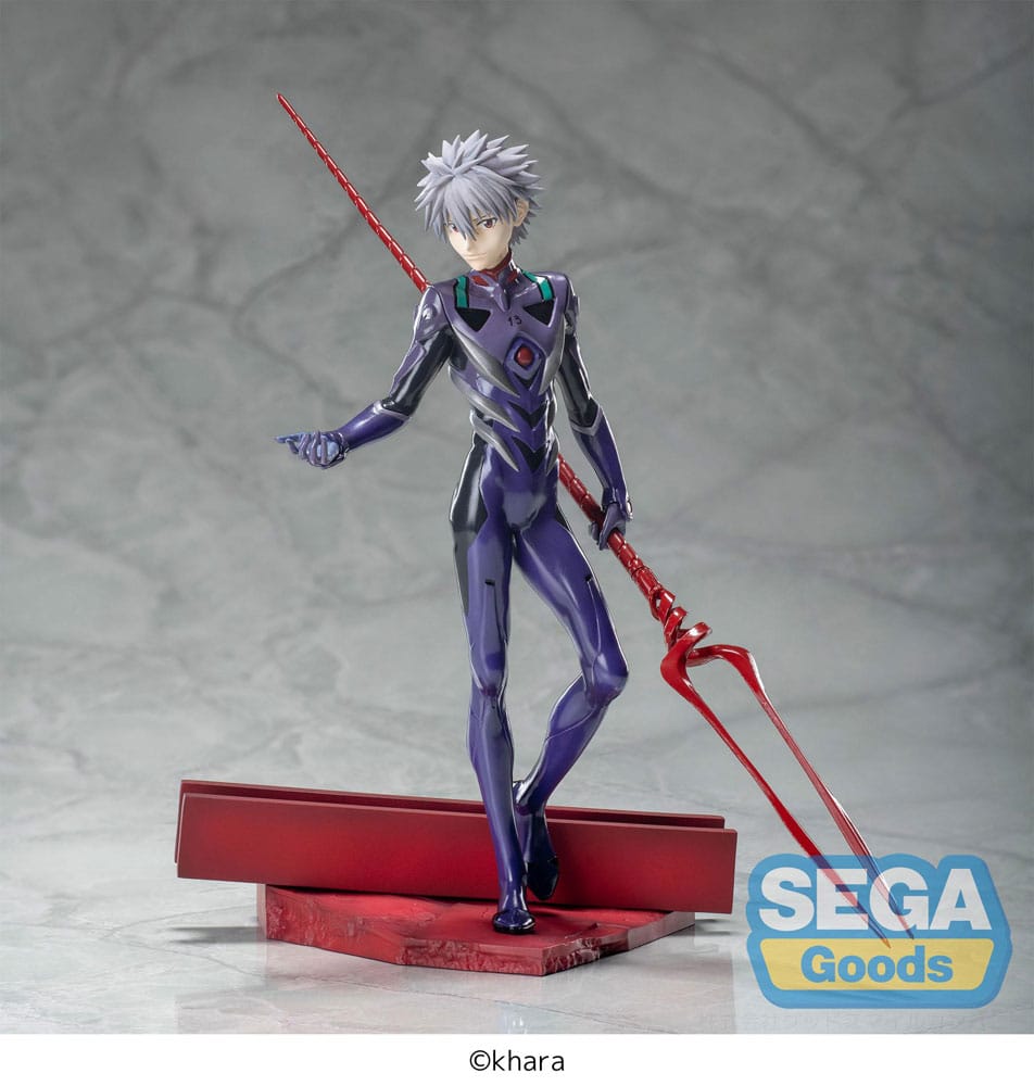 Evangelion: 3.0+1.0 Luminasta PVC Statue - Kaworu Nagisa x Spear of Longinus